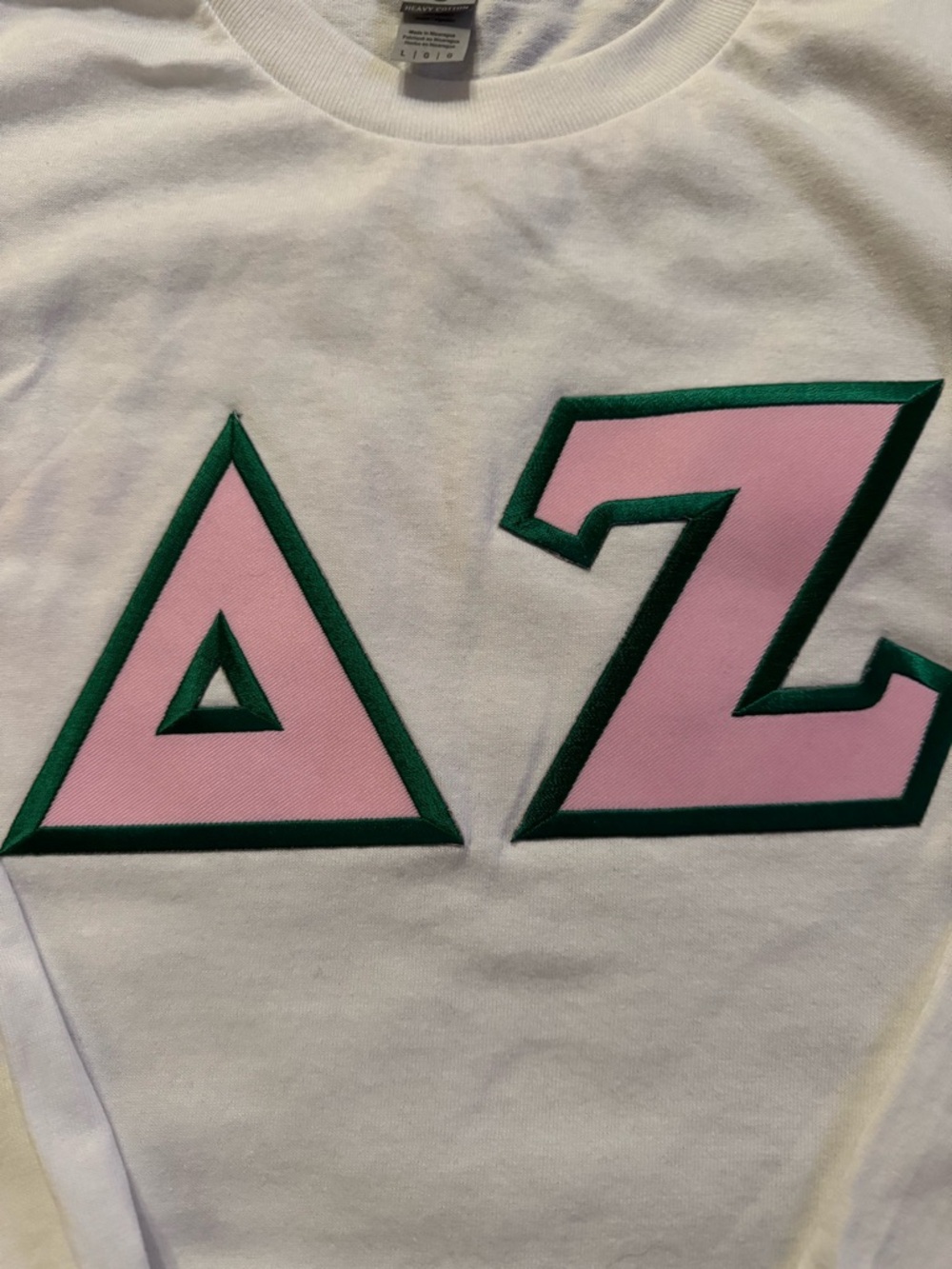 Delta Zeta Long Sleeve T-shirt - Picture 2 of 3